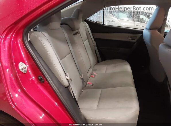 2T1BURHE3GC736965 2016 TOYOTA COROLLA Red Вид наклейки з VIN-кодом