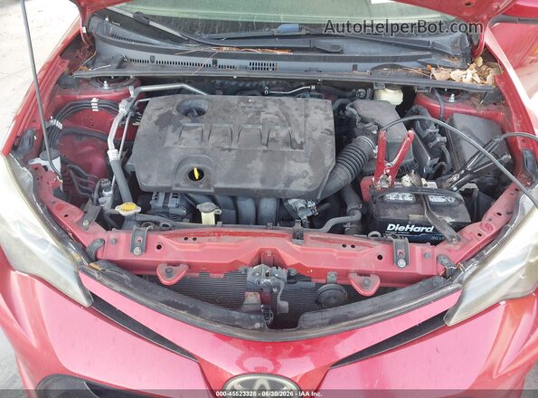 2T1BURHE3HC747725 2017 TOYOTA COROLLA Красный Вид сзади