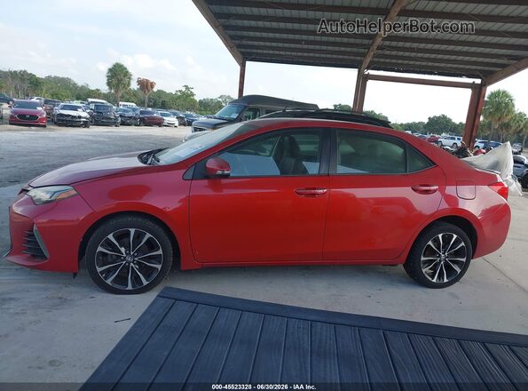 2T1BURHE3HC747725 2017 TOYOTA COROLLA Красный Панорамный вид салона 360°