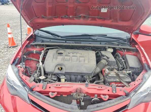 2T1BURHE3HC839112 2017 TOYOTA COROLLA Red 