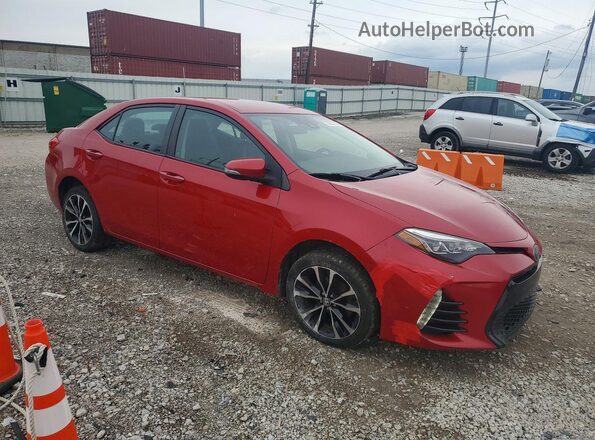 2T1BURHE3HC839112 2017 TOYOTA COROLLA Red 