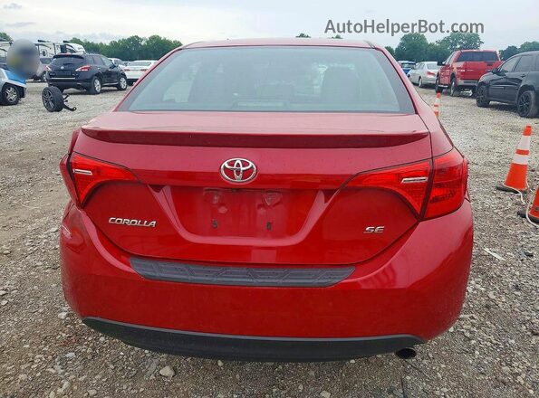 2T1BURHE3HC839112 2017 TOYOTA COROLLA Red 