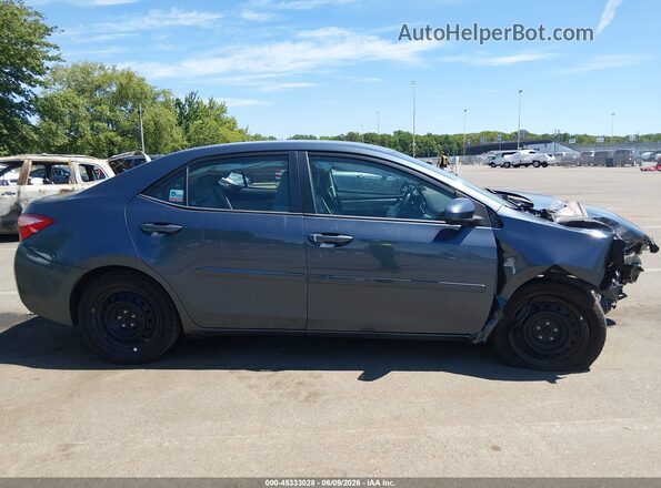 2T1BURHE3JC028786 2018 TOYOTA COROLLA Gray Սալոնի հետևի տեսք