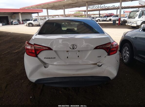 2T1BURHE3JC034068 2018 TOYOTA COROLLA White 