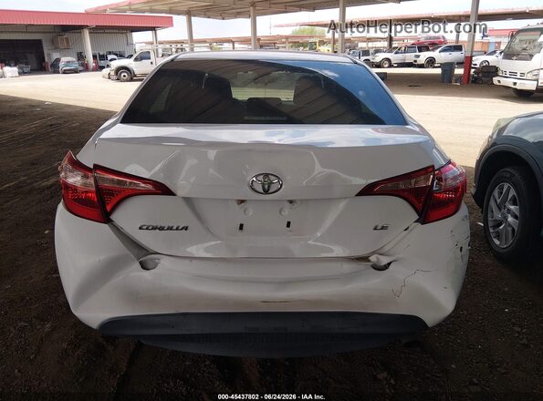 2T1BURHE3JC034068 2018 TOYOTA COROLLA White Դիմացի տեսք