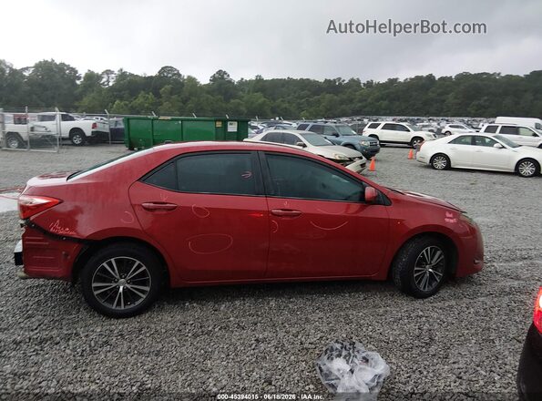 2T1BURHE3JC041568 2018 TOYOTA COROLLA Red სალონის 360-გრადუსიანი ხედი