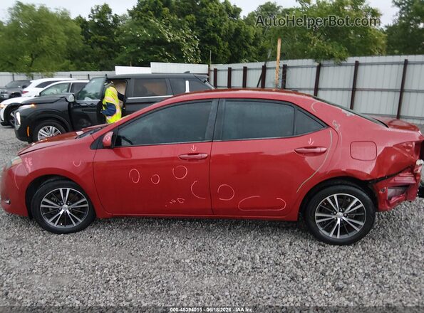 2T1BURHE3JC041568 2018 TOYOTA COROLLA Red 
