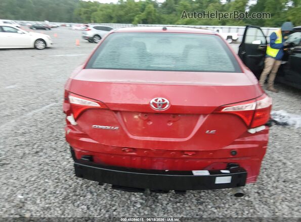 2T1BURHE3JC041568 2018 TOYOTA COROLLA Red 