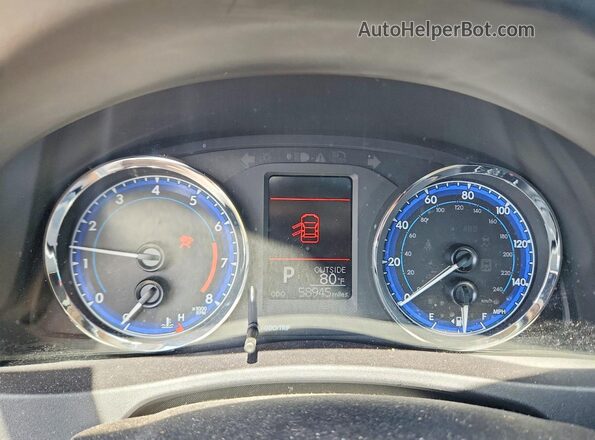 2T1BURHE3JC041814 2018 TOYOTA COROLLA Silver ხელსაწყოთა პანელის ხედი