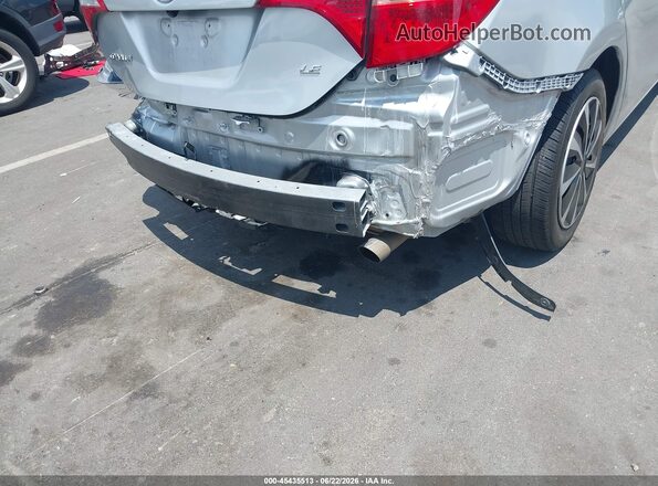 2T1BURHE3JC047922 2018 TOYOTA COROLLA Silver 