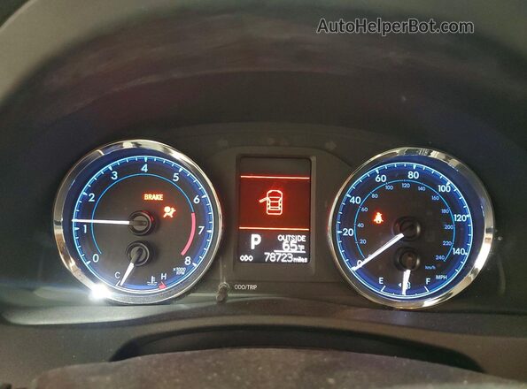 2T1BURHE3JC976282 2018 TOYOTA COROLLA Blue 