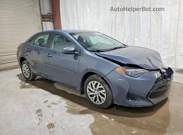 2T1BURHE3JC976282 2018 TOYOTA COROLLA Blue 
