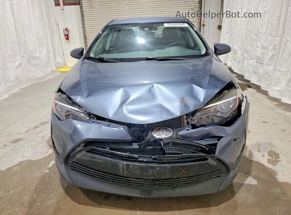 2T1BURHE3JC976282 2018 TOYOTA COROLLA Blue 