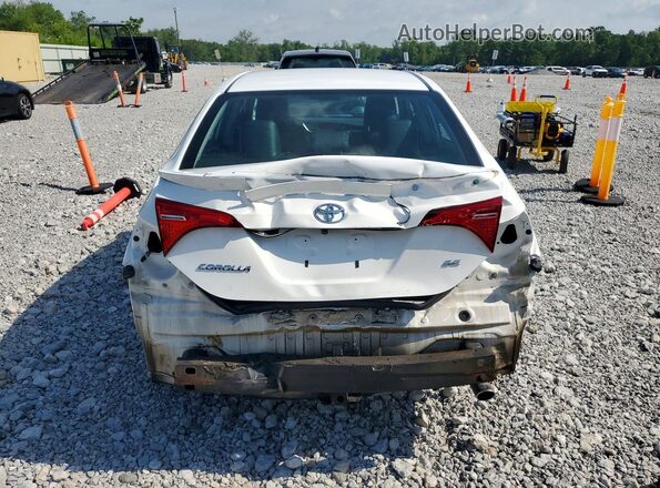 2T1BURHE3JC983376 2018 TOYOTA COROLLA White Widok z tyłu