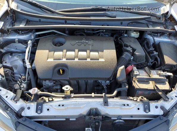 2T1BURHE3KC126167 2019 TOYOTA COROLLA Silver Սալոնի հետևի տեսք