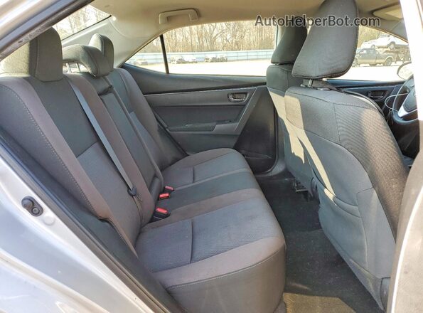 2T1BURHE3KC126167 2019 TOYOTA COROLLA Silver Հետևի նստատեղերի տեսք