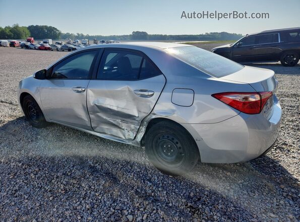 2T1BURHE3KC135371 2019 TOYOTA COROLLA Silver უკანა მარცხენა