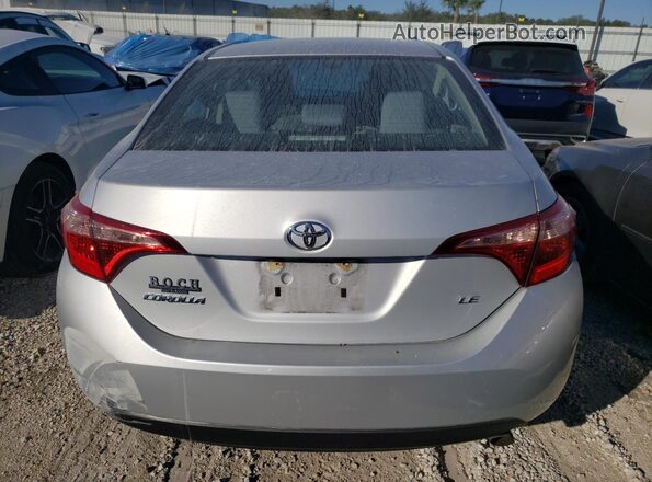 2T1BURHE3KC159749 2019 TOYOTA COROLLA Silver Հետևի տեսք