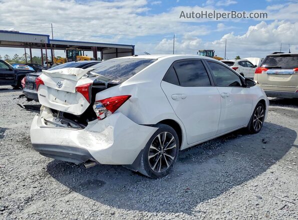 2T1BURHE3KC167480 2019 TOYOTA COROLLA White Tył prawy