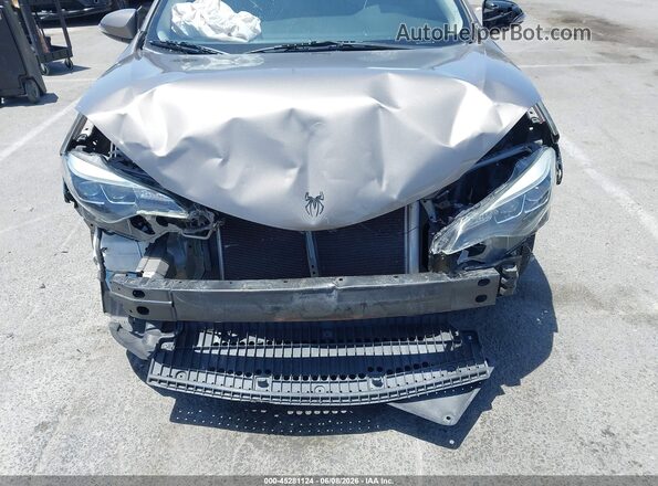 2T1BURHE3KC170024 2019 TOYOTA COROLLA Gray Front view