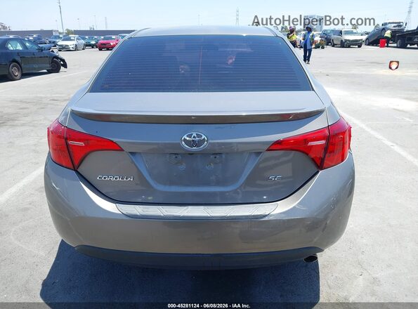 2T1BURHE3KC170024 2019 TOYOTA COROLLA Gray 