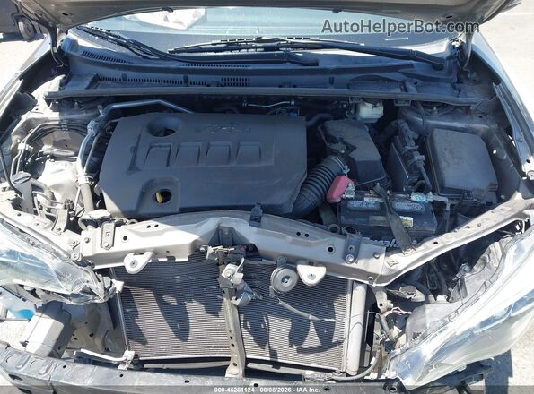2T1BURHE3KC170024 2019 TOYOTA COROLLA Gray Rear view