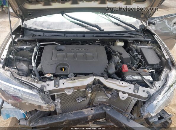2T1BURHE3KC173358 2019 TOYOTA COROLLA Gray Vista trasera