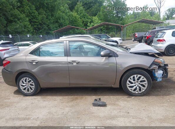 2T1BURHE3KC173358 2019 TOYOTA COROLLA Gray Vista interior trasera