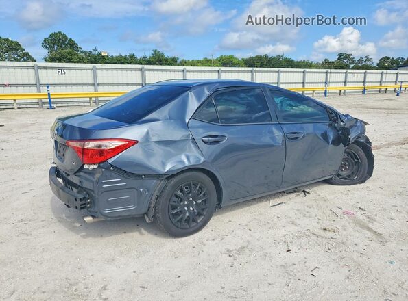 2T1BURHE3KC204799 2019 TOYOTA COROLLA Gray 