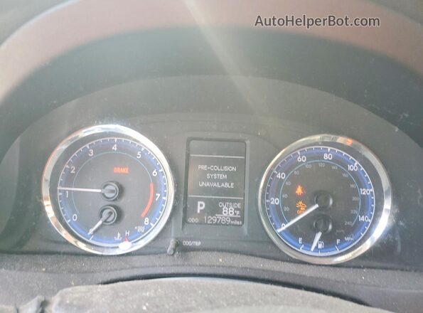 2T1BURHE3KC207749 2019 TOYOTA COROLLA Синий Вид щитка приборов