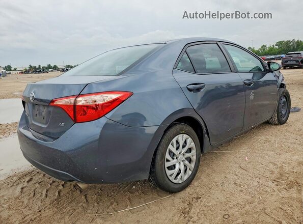 2T1BURHE3KC229055 2019 TOYOTA COROLLA Gray Tył prawy