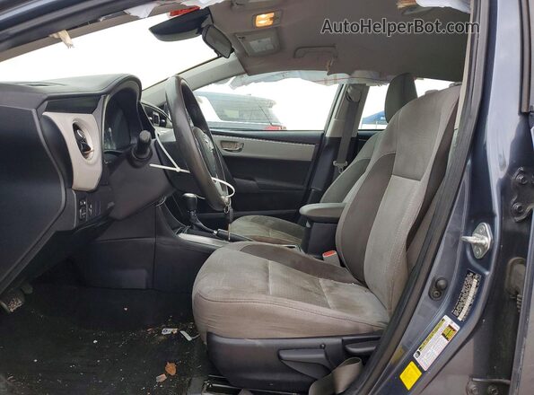 2T1BURHE3KC229055 2019 TOYOTA COROLLA Gray Widok wnętrza z przodu