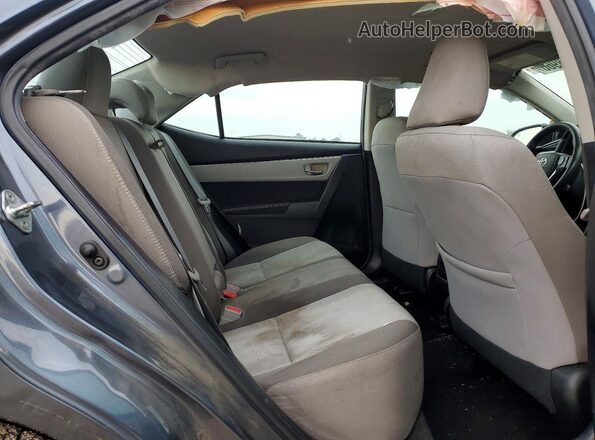 2T1BURHE3KC229055 2019 TOYOTA COROLLA Gray Widok tylnych siedzeń