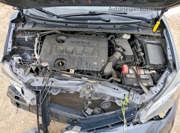 2T1BURHE3KC229055 2019 TOYOTA COROLLA Gray Widok wnętrza z tyłu