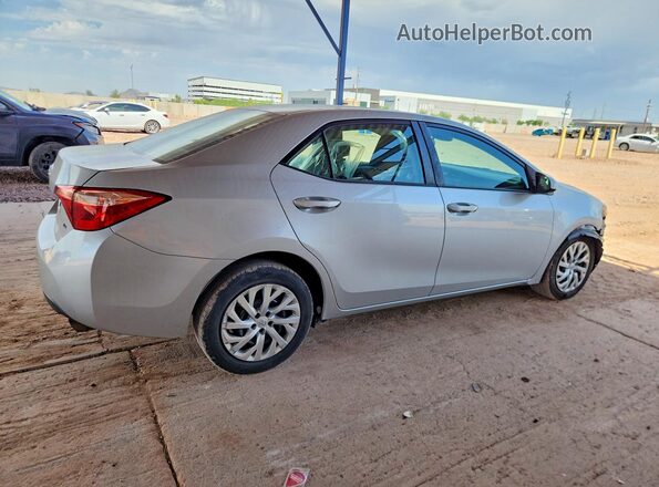2T1BURHE3KC229993 2019 TOYOTA COROLLA Silver უკანა მარჯვენა
