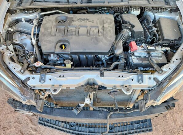 2T1BURHE3KC229993 2019 TOYOTA COROLLA Silver უკანა სალონის ხედი