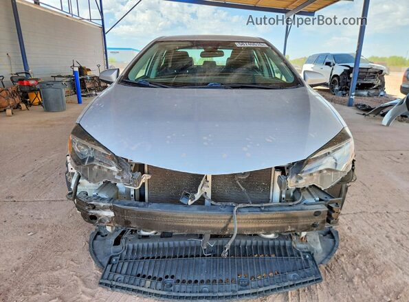 2T1BURHE3KC229993 2019 TOYOTA COROLLA Silver წინა ხედი