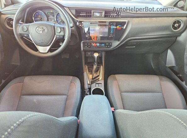 2T1BURHE3KC229993 2019 TOYOTA COROLLA Silver წინა პანელის ხედი