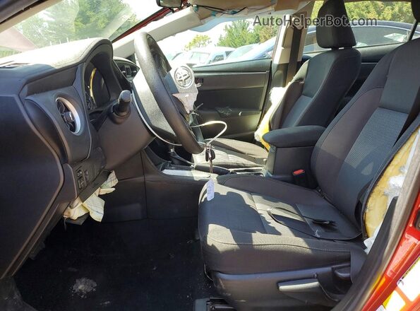 2T1BURHE3KC235504 2019 TOYOTA COROLLA Red Widok wnętrza z przodu