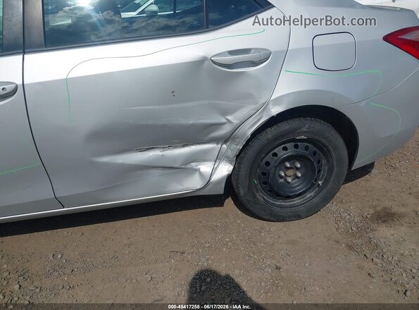 2T1BURHE3KC236877 2019 TOYOTA COROLLA Silver წინა ხედი