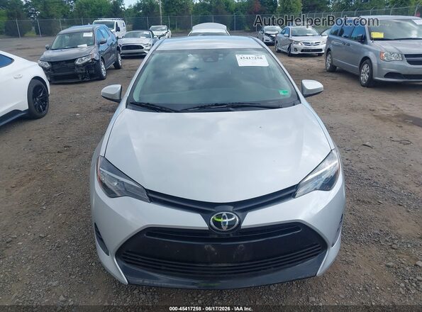 2T1BURHE3KC236877 2019 TOYOTA COROLLA Silver ხელსაწყოთა პანელის ხედი
