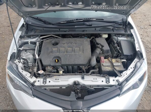 2T1BURHE3KC236877 2019 TOYOTA COROLLA Silver უკანა ხედი
