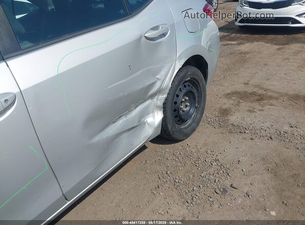 2T1BURHE3KC236877 2019 TOYOTA COROLLA Silver 