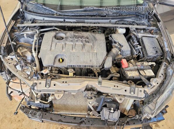 2T1BURHE3KC243859 2019 TOYOTA COROLLA Brown 