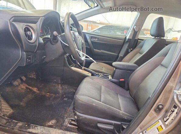 2T1BURHE3KC243859 2019 TOYOTA COROLLA Brown 