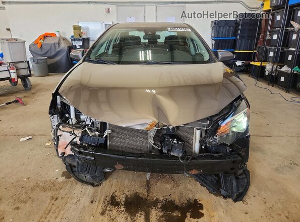 2T1BURHE3KC243859 2019 TOYOTA COROLLA Brown 