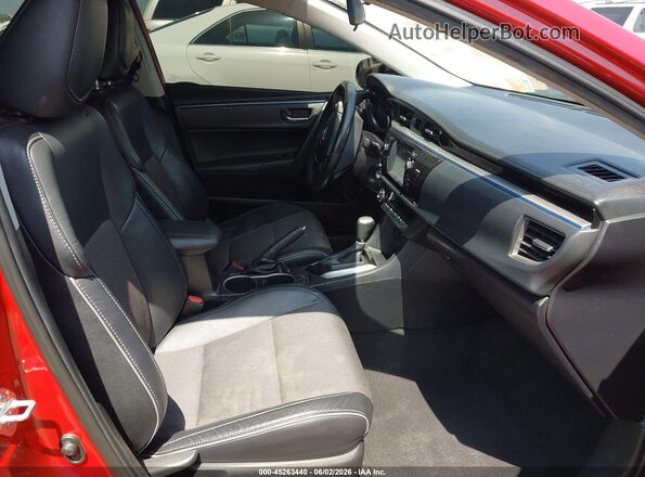 2T1BURHE4GC486135 2016 TOYOTA COROLLA Красный 