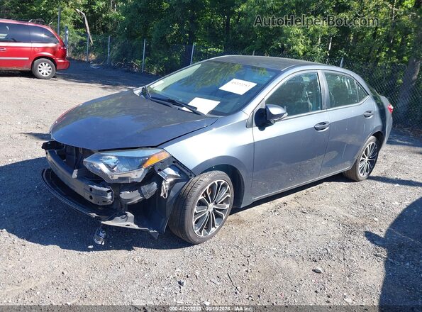 2T1BURHE4GC527850 2016 TOYOTA COROLLA Gray 