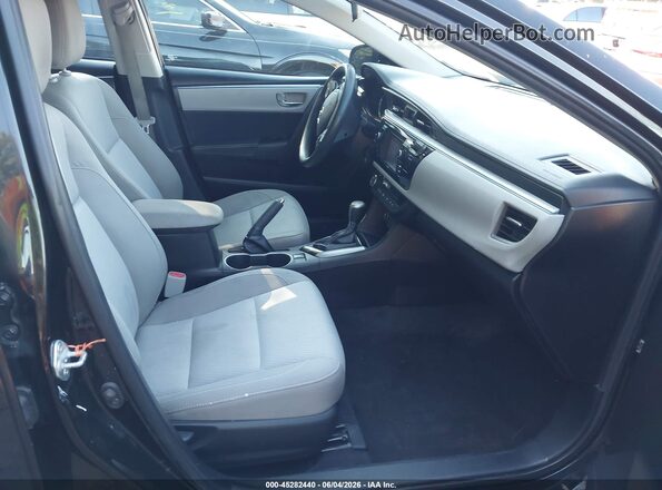 2T1BURHE4GC546141 2016 TOYOTA COROLLA Black Widok wnętrza z przodu