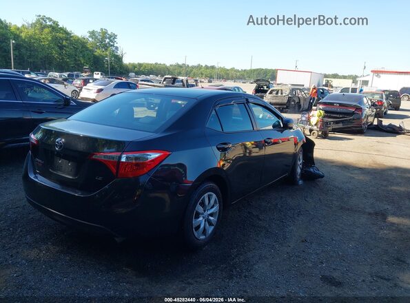 2T1BURHE4GC546141 2016 TOYOTA COROLLA Black Tył prawy